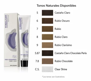 ELGON - TINTES TONALIGHT, TONOS NATURALES