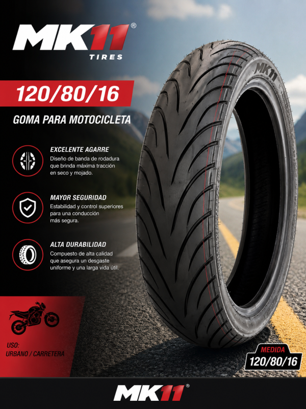 Neumático 120/80/16 mk11