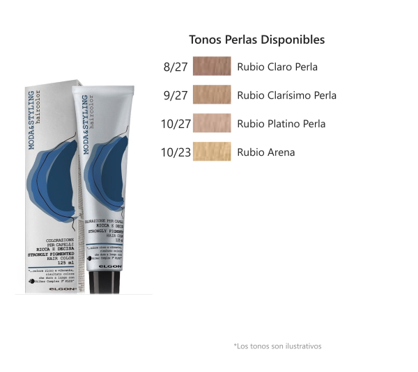ELGON - TINTES MODA & STYLING, TONOS PERLA