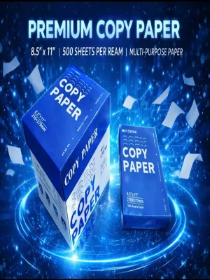 Paquete de Hojas Blancas Multifunción – Papel Premium para Impresión y Escritura