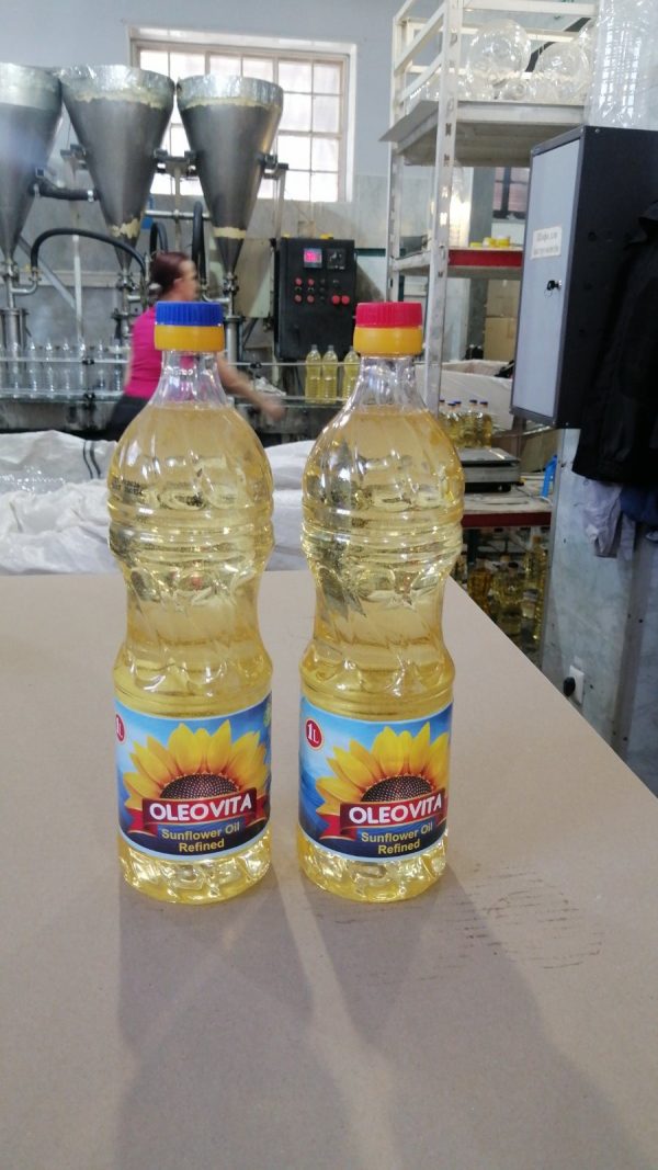 Container de Aceite de semilla de girasol