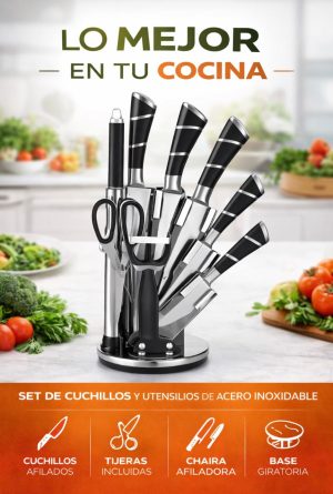 SET de Cuchillos 9 piezas