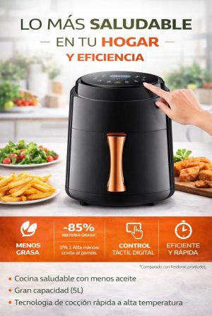 Freidora de Aire Digital Inverter – Air Fryer Premium de Alta Capacidad