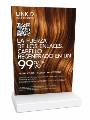 LINK.D BOND DEF – expositor de mostrador