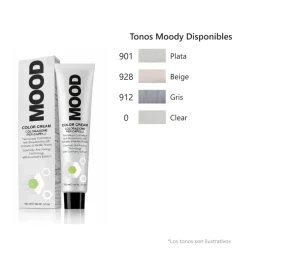 MOOD - TINTES COLOR CREAM, Moody Toners (ammonia-free)