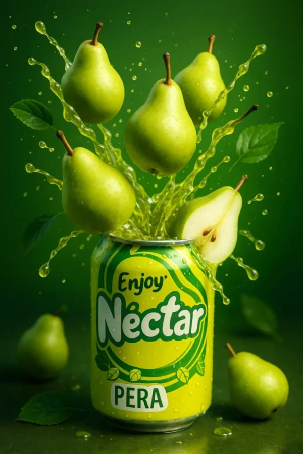 Pallet de nectar de jugo enjoy