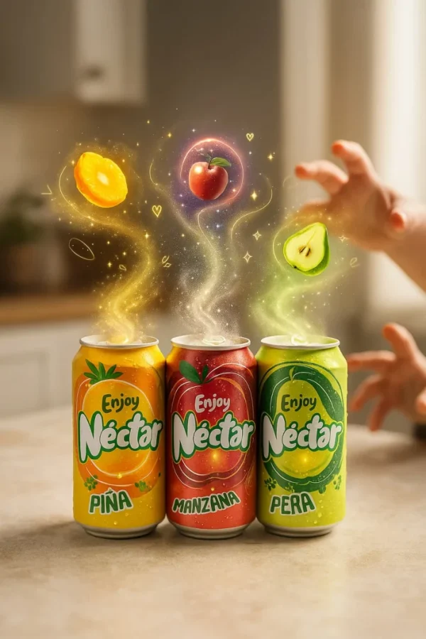 Pallet de nectar de jugo enjoy