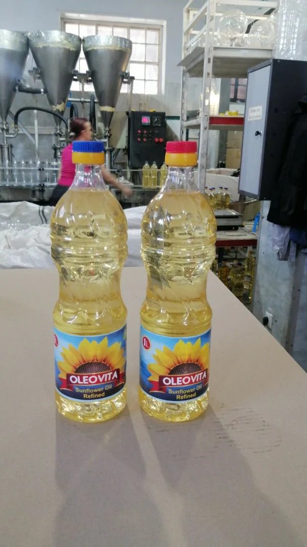 Container de Aceite de semilla de girasol