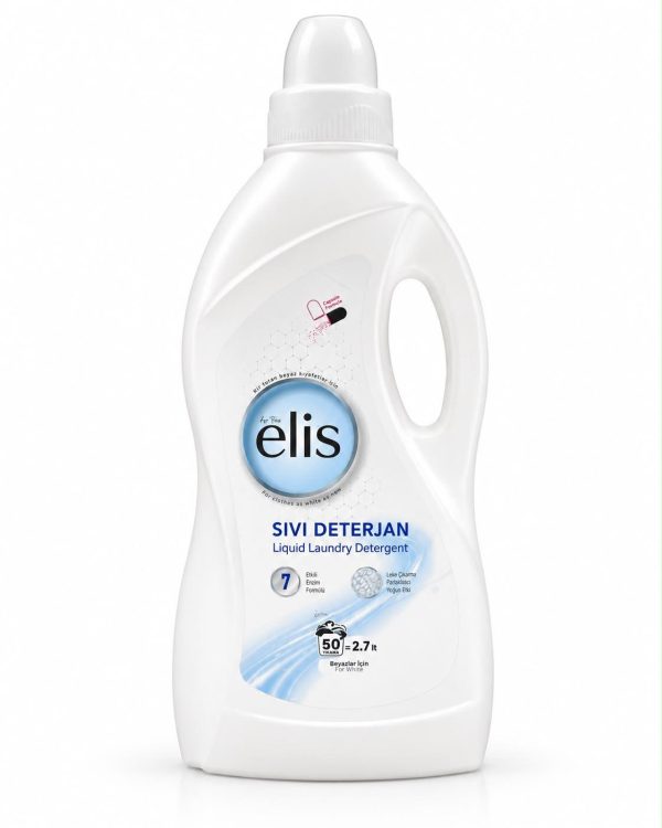 ELIS - Detergente líquido para ropa 2700 ml