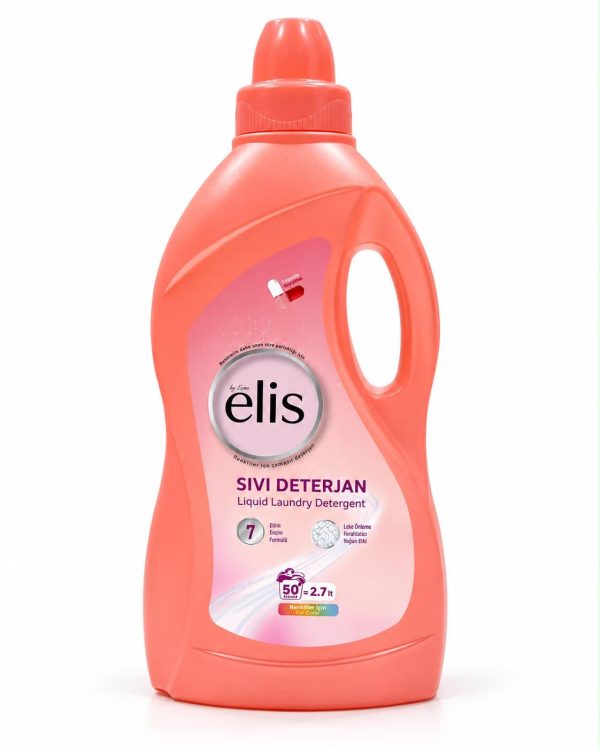 ELIS - Detergente líquido para ropa 2700 ml