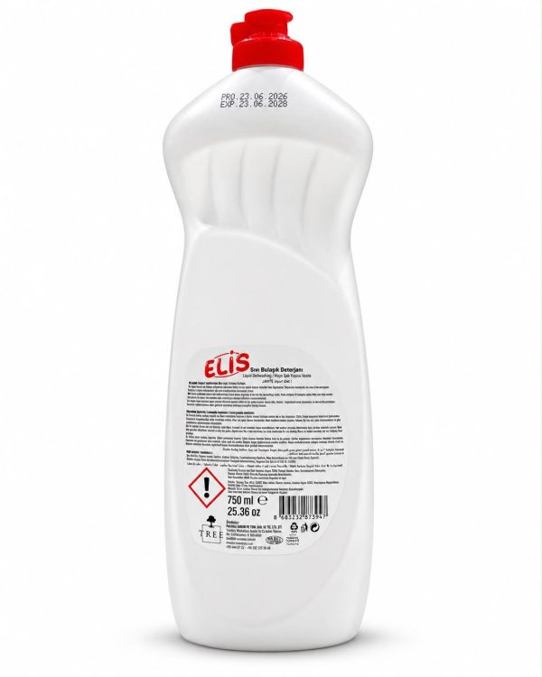 ELIS - Detergente líquido para vajilla 750 ml