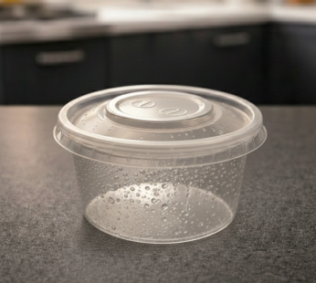 Envase PET Vaso 8oz Tapa Plana