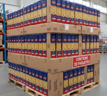 Venta por Pallet Espaguetis OVELLA