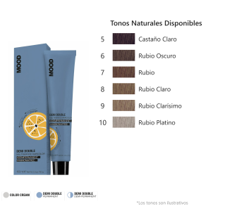 Mood – Tintes Demi Double, Tonos Naturales