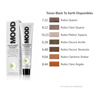Mood – Tintes Color Cream, Tonos Back to Earth Collection