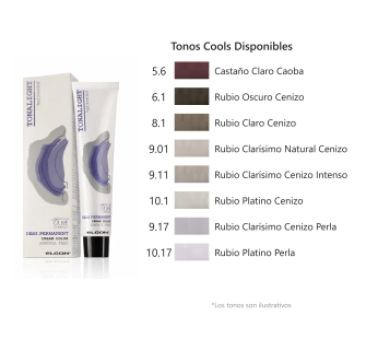 Elgon – Tintes Tonalight, Tonos Cool