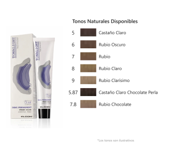 Elgon – Tintes Tonalight, Tonos Naturales