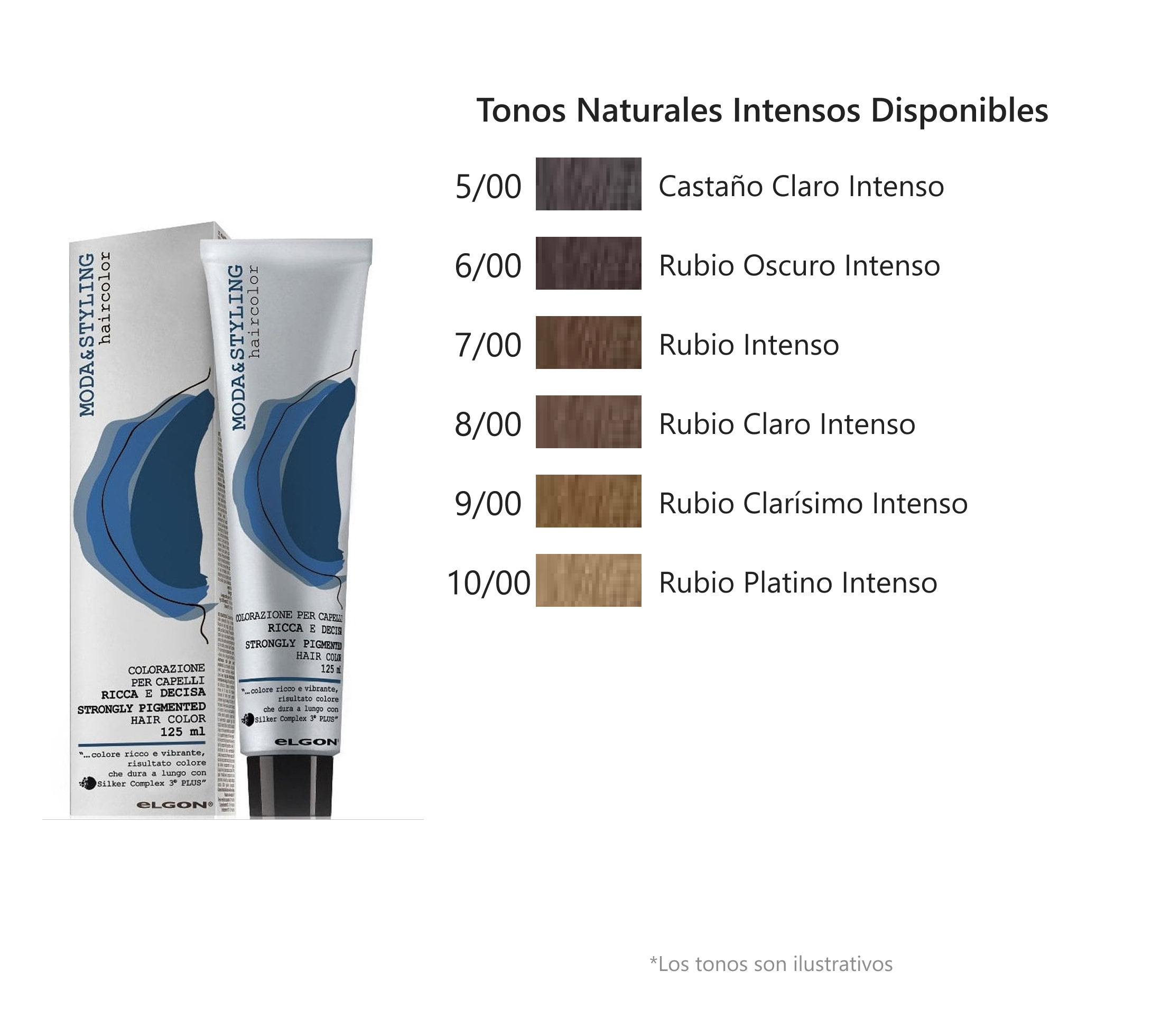 Elgon - Tintes Moda & Styling, Tonos Naturales Intensos