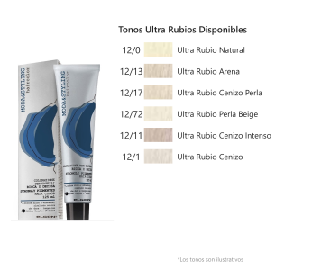 Elgon – Tintes Moda & Styling, Tonos Ultra Rubios