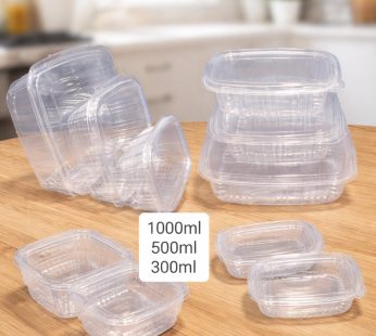 Combo de envases PET cristalinos