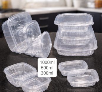 Combo de envases PET cristalinos